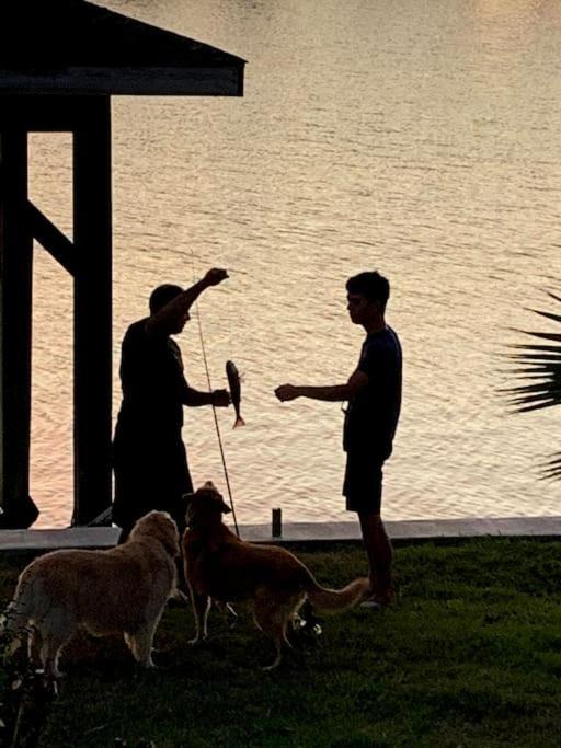 Paradise Lagoon*Bayhouse Fishing*Beach*Dogfriendly Galveston Luaran gambar